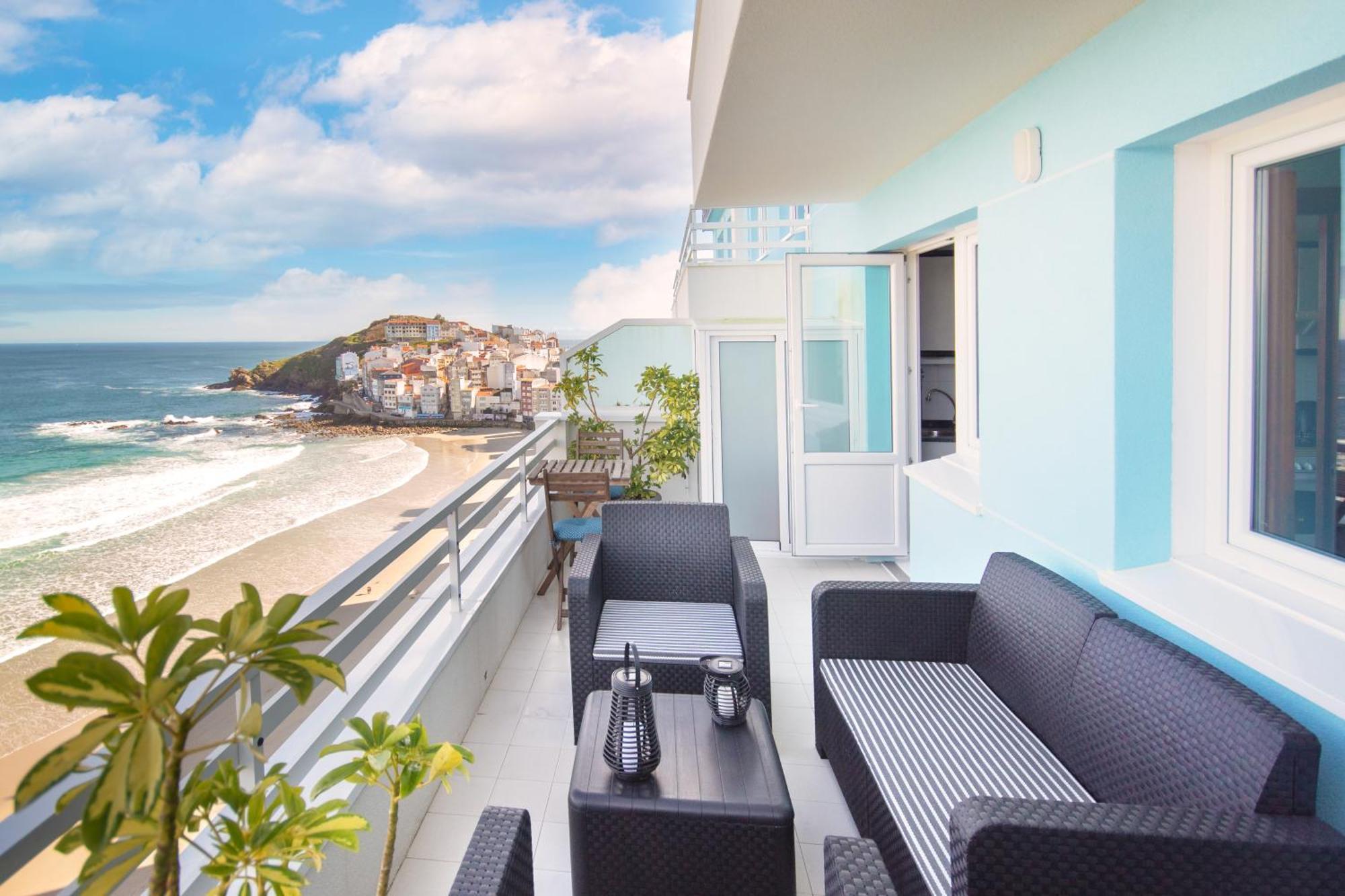 Ag Apartamento Nordes Malpica Primera Linea Playa Exteriér fotografie