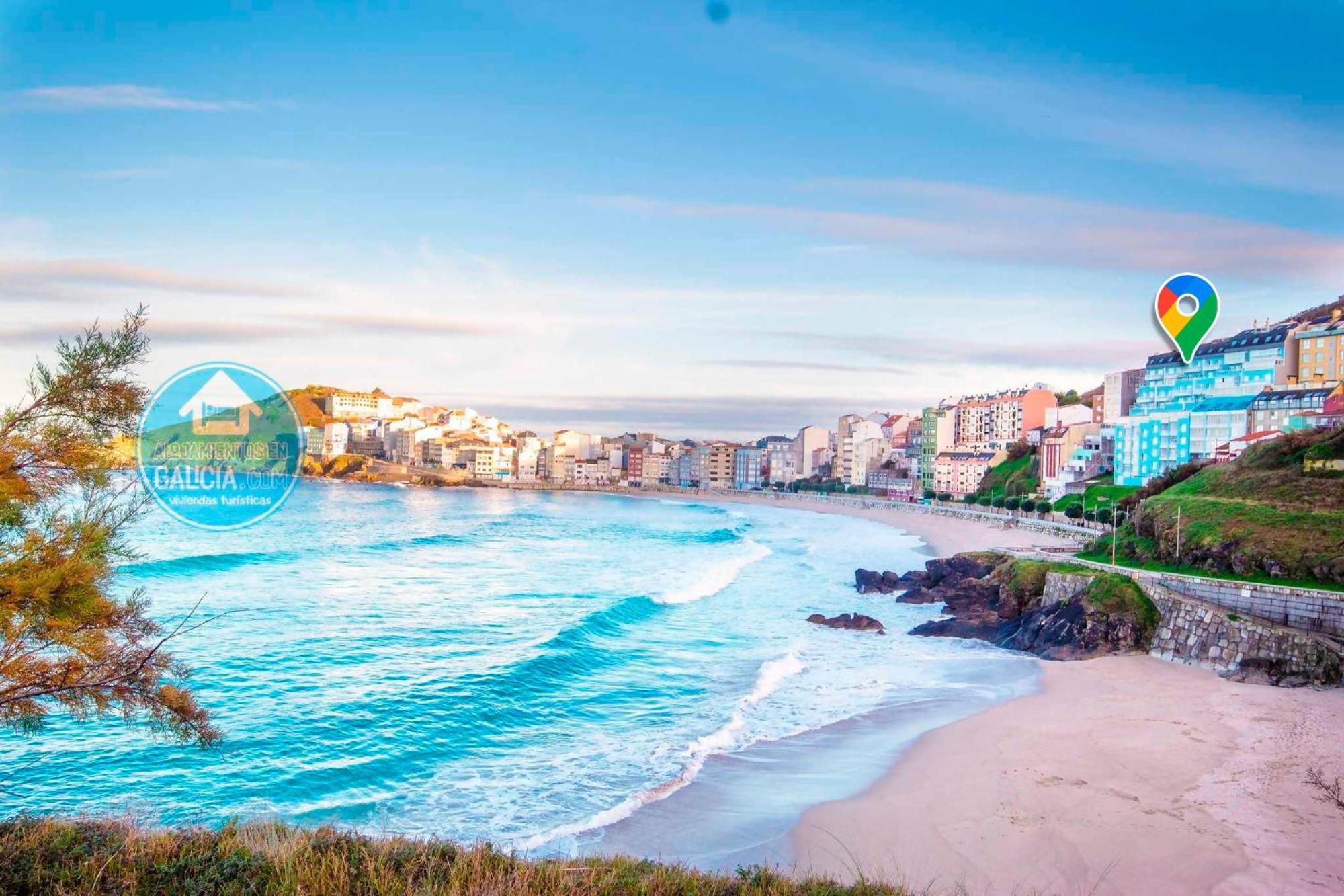 Ag Apartamento Nordes Malpica Primera Linea Playa Exteriér fotografie