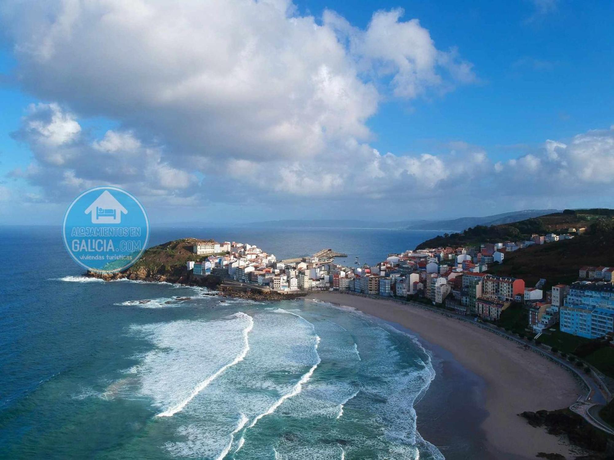 Ag Apartamento Nordes Malpica Primera Linea Playa Exteriér fotografie