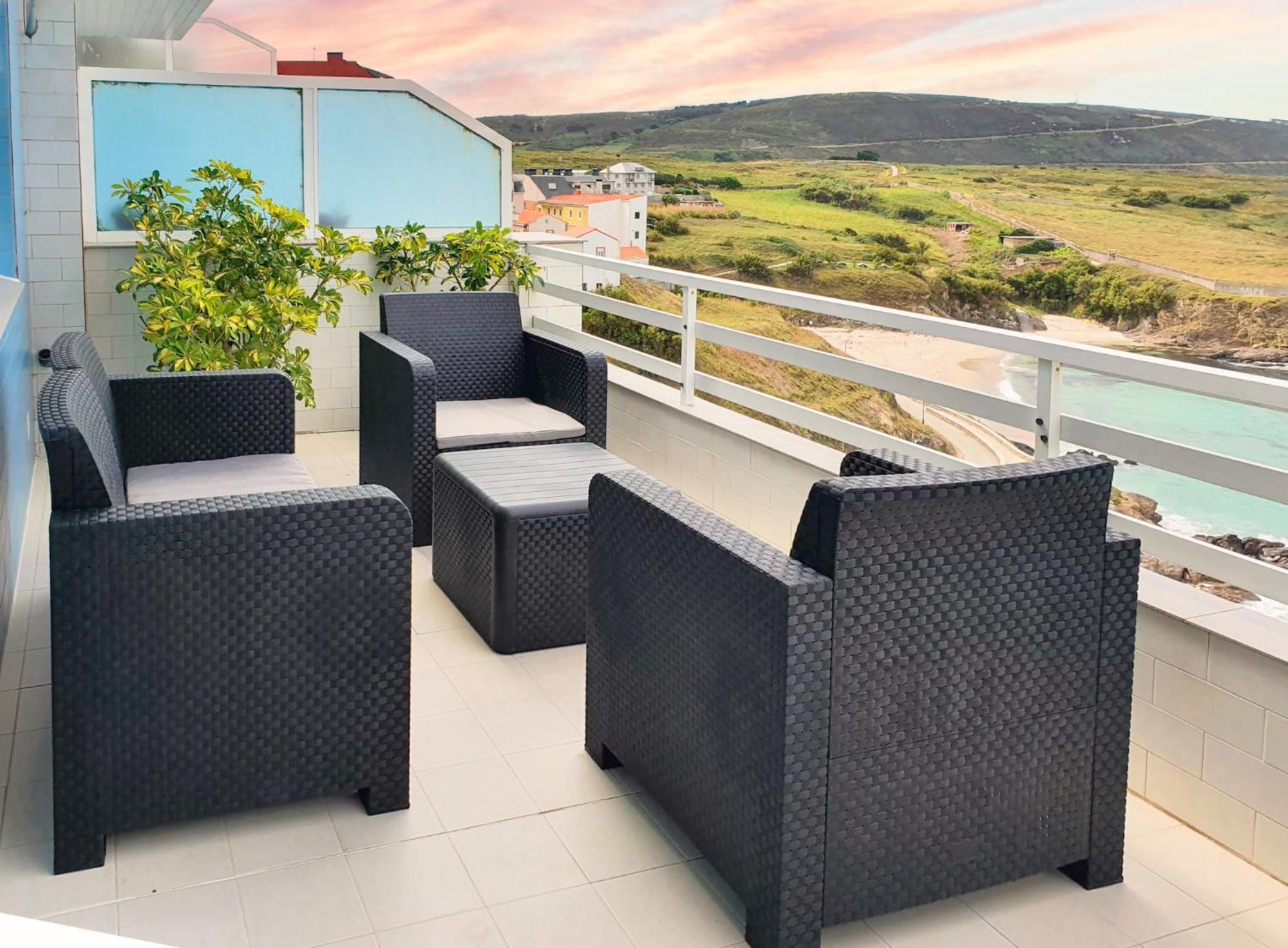 Ag Apartamento Nordes Malpica Primera Linea Playa Exteriér fotografie